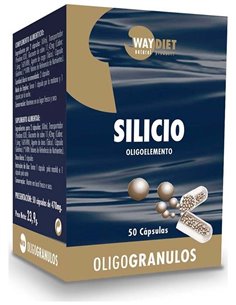 Silicio Oligogranulos 50Caps. de Waydiet Natural Products
