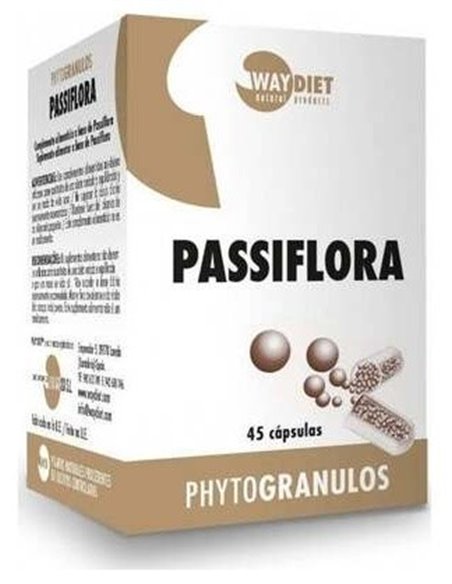Pasiflora Phytogranulos 45Caps. de Waydiet Natural Products