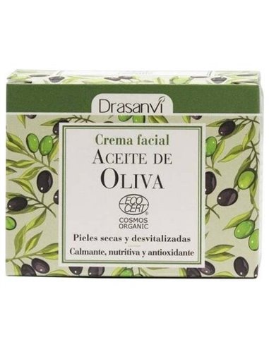 Crema Facial Aceite De Oliva 50Ml. Ecocert Bio de Drasanvi
