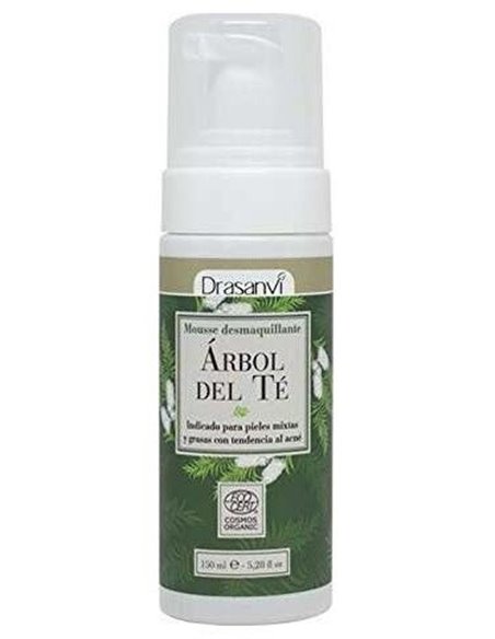 Mousse Limpiador Desmaquillante Arbol Del Te 150Ml de Drasanvi