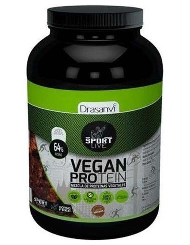 Proteina Vegetal Sabor Brownie Sport 600Gr. de Drasanvi