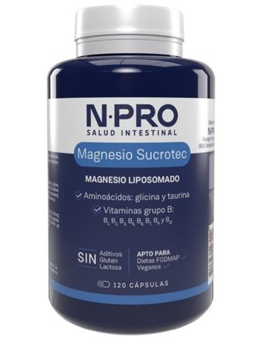 Npro Magnesio Sucrotec 120Cap. de Npro