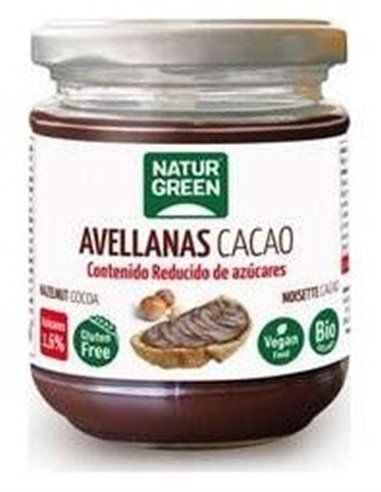 Crema De Avellanas 250Gr. Bio Sg Vegan de Naturgreen