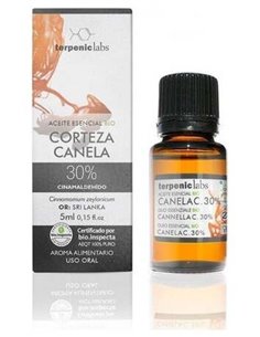Canela De Ceylan Corteza 30% Aceite Esencial 5Ml. de Terpenic