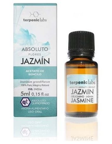 Jazmin Absoluto Aceite Esencial Alimentario 5Ml. de Terpenic
