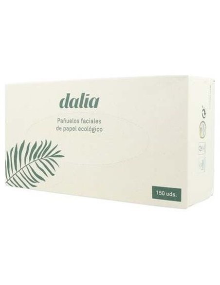 Pañuelos Faciales Sin Blanquear 150Uds.  Bio de Dalia