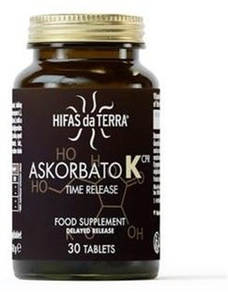 Askorbato K Vitamina C  30Comp. de Hifas Da Terra