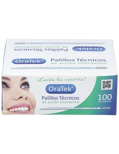 Palillos Tecnicos Oratek Cepillo Interdental 100Ud de Oratek