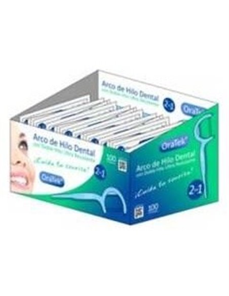 Arco Hilo Dental Doble 100Ud. Individuales de Oratek