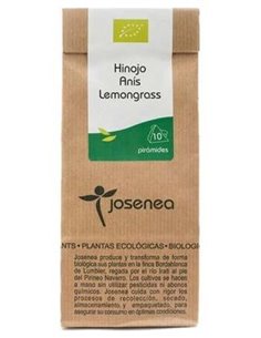 Hinojo Anis Lemongrass 10Piramides Bio de Josenea