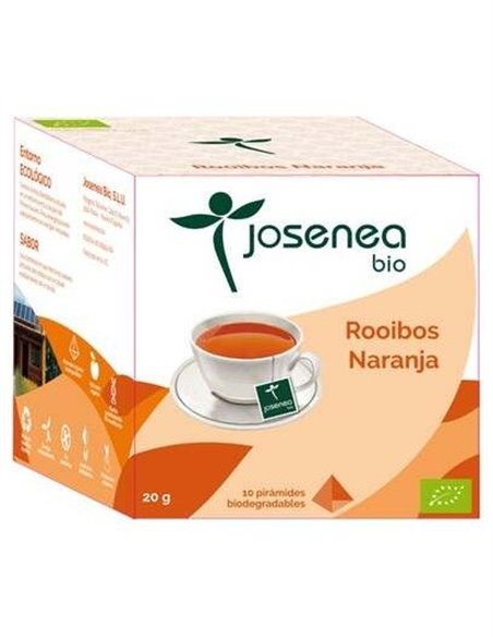 Rooibos-Naranja 10Piramides Ensobradas Bio de Josenea