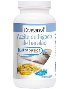 Nutrabasics Higado De Bacalao 90Perlas de Drasanvi
