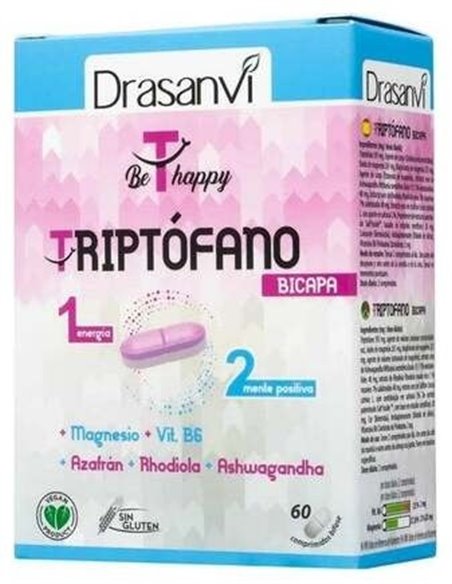 Triptofano Bicapa 60 Comprimidos Drasanvi