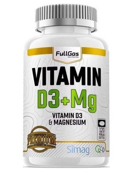 Vit D3 Quali-D + Magnesio Simag 120Perlas de Fullgas