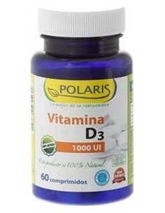 Vitamina D3 1000Ui 60Comp. de Polaris