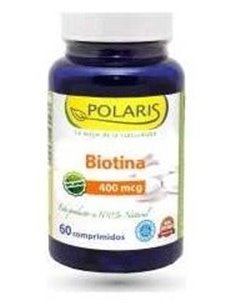 Biotina 400Mcg. 60Comp. de Polaris