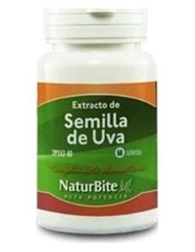 Extracto De Semilla De Uva 50Mg. 60Comp. de Naturbite
