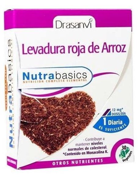 Levadura Roja De Arroz 2,9Mg Monac. K +Q10 30Cap. de Drasanvi