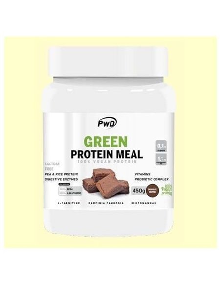 Green Protein Meal Chocolate Brownie 450Gr. de Pwd