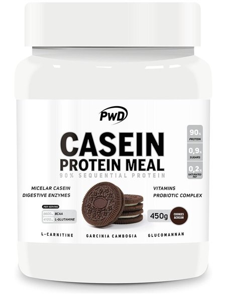 Casein Protein Meal Cookies - Cream 450 Gramos Pwd Nutrition