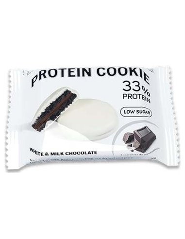 Protein Cookie 34% Protein White-Milk Choco 18Uds. de Pwd