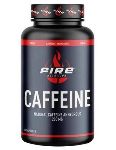 Caffeine Anhydrous 200Mg 60Cap. de Fire Nutrition