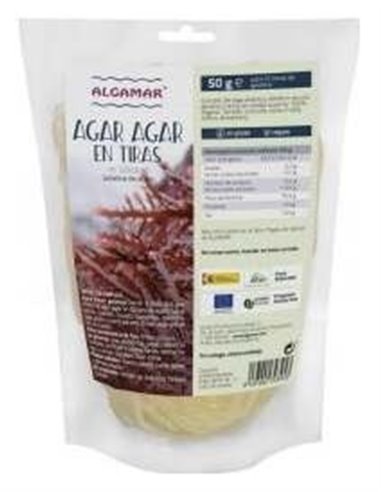 Agar Agar En Tiras 50 g  de Algamar