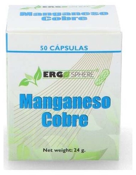 Manganeso - Cobre Ergosphere 50Cap. de Ergonat