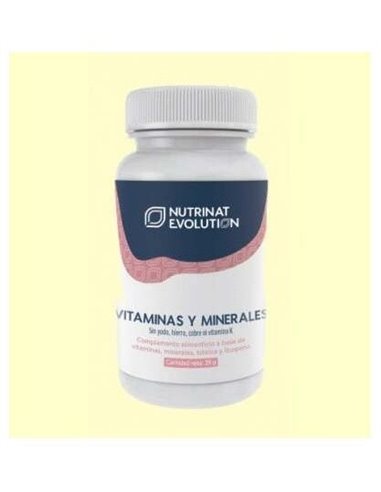 Vitaminas Y Minerales  30 COMP de Nutrinat Evolution