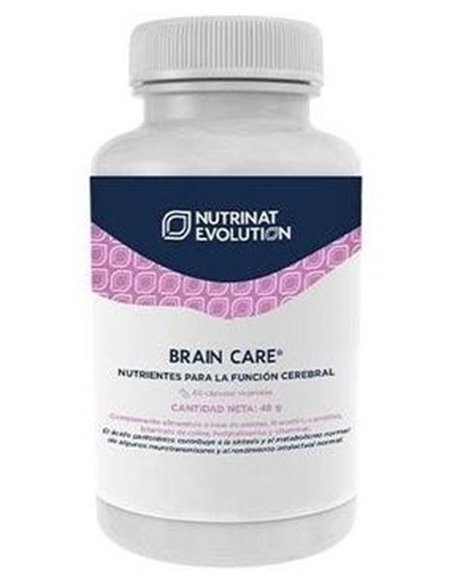 Brain Care 60 Vcaps  de Nutrinat Evolution