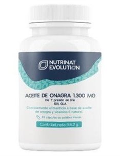 Aceite De Onagra  1.300 Mg 30 Caps  de Nutrinat Evolution