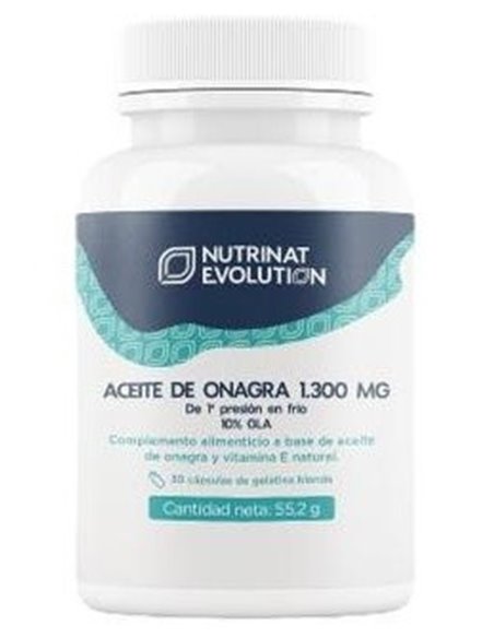 Aceite De Onagra  1.300 Mg 30 Caps  de Nutrinat Evolution