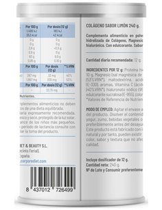 Corpore Basics Colagen Pro Colagen+Mg+Vit C 240Gr. de Corpore Diet