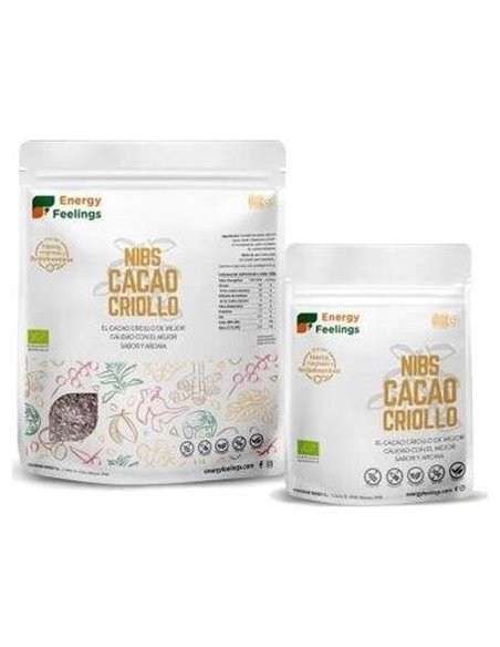 Cacao Criollo Nibs 1Kg. Eco Vegan Sg de Energy Feelings