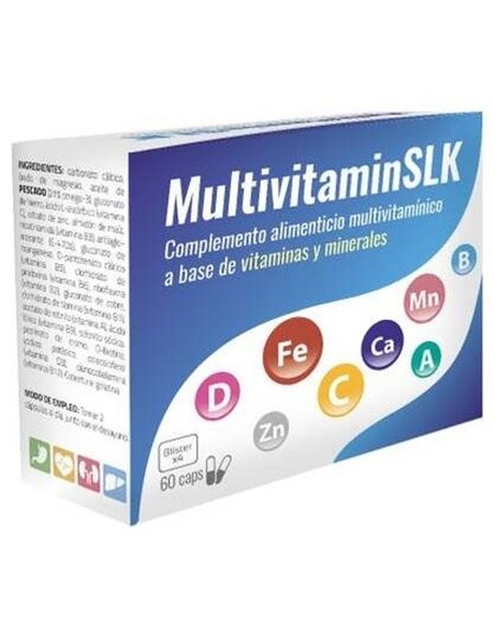 Multivitamin Slk 60Cap. de Saludalkalina