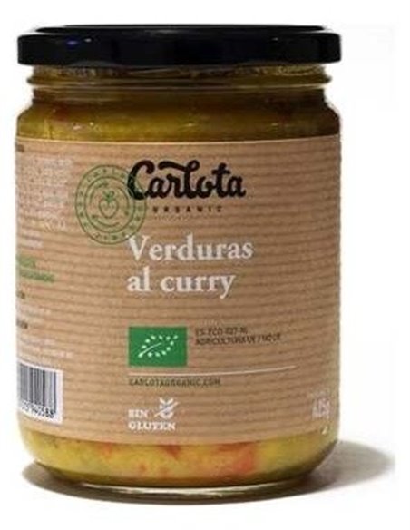 Verduras Al Curry 425Gr. Eco Sg Vegan de Carlota Organic