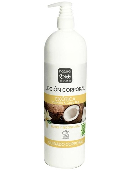 Locion Corporal Exotica Vainilla-Coco 500Ml. Bio de Naturabio Cosmetics