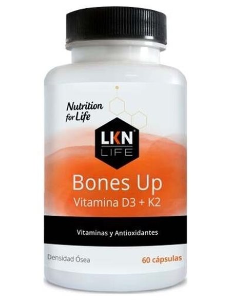 Bones Up Vitamina D3+K2 50Cap. de Lkn
