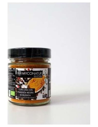 Curcuma+Pimienta 90Gr. Eco de Myconatur