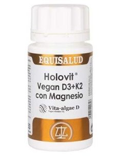 Holovit Vegan D3+K2 Con Magnesio 50Cap. de Equisalud