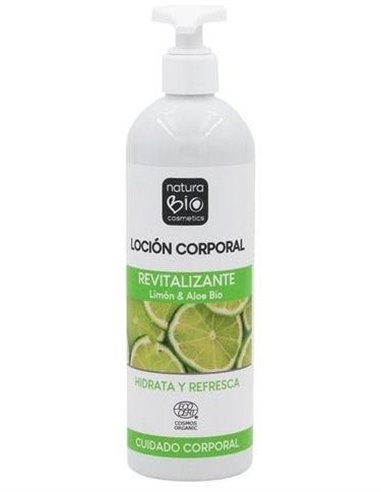 Locion Corporal Revitalizante Limon-Aloe 500Ml. de Naturabio Cosmetics