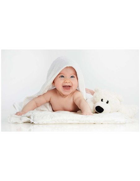 Toalla Microfibra Bebe Con Capucha.Ir53 de Irisana