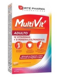 Multivit Adulto 28Comp. de Forte Pharma