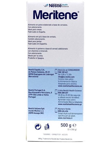 Maritene Buenas Noches Instant Cereales 2x250g. de Meritene