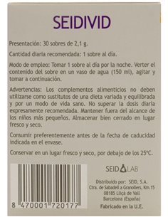 Seidivid 30 Sobres de Seid
