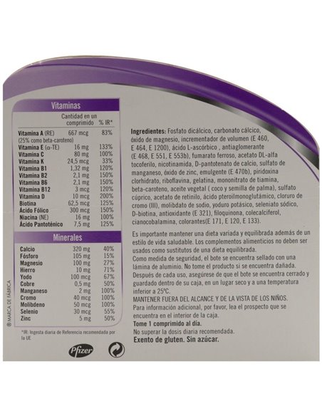 Multicentrum Mujer 90Comp. de Multicentrum