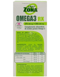 Enerzona Omega 3 Rx 1 Gr 48 Caps de Enerzona