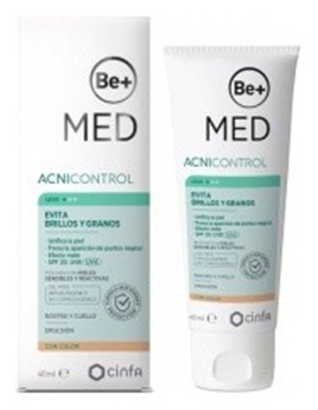 Be+ Bb Acnicontrol Reg Matif Spf20 P Clara 40Ml de Be+