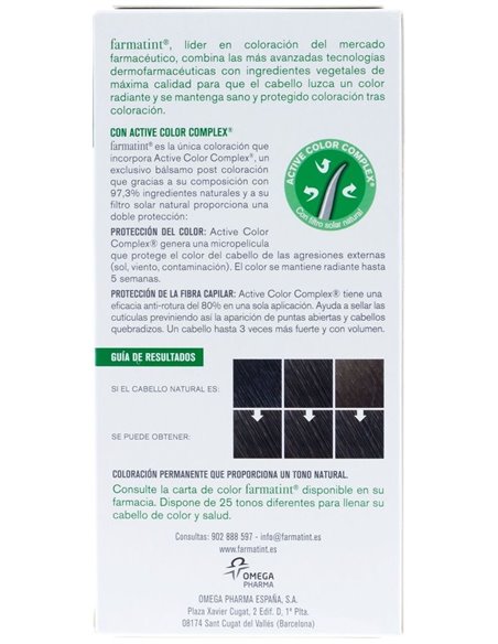 Farmatint Gel 3N Castaño Oscuro 135Ml. de Farmatint