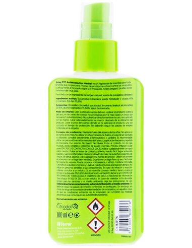 Otc Antimosquitos Spray Herbal 100Ml. de Otc Ferrer
